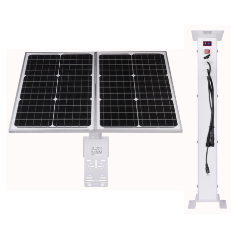 Hệ Thống Nguồn 80W12V40AH Năng Lượng Mặt Trời New Pin Khối