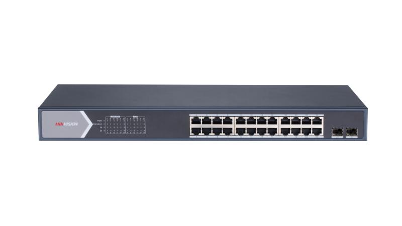 Switch mạng thông minh 24 cổng PoE Gigabit, DS-3E1526P-SI