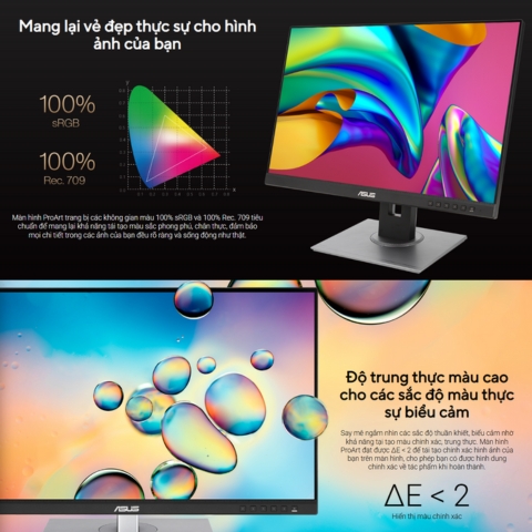 Màn Hình Đồ Họa 24 Inch Asus ProArt PA248QV WUXGA IPS 75Hz