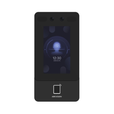 Máy Chấm Công Hikvision SH-K1T9342MFX Nhận Diện Khuôn Mặt, Vân Tay, Thẻ Mifare Đẹp