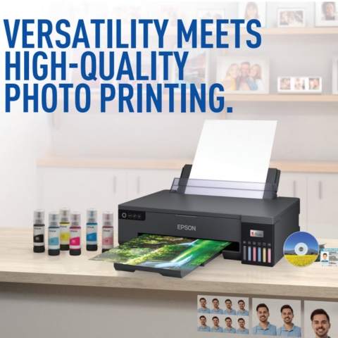 Máy In Phun Màu Epson EcoTank L8050 Wifi In Ảnh