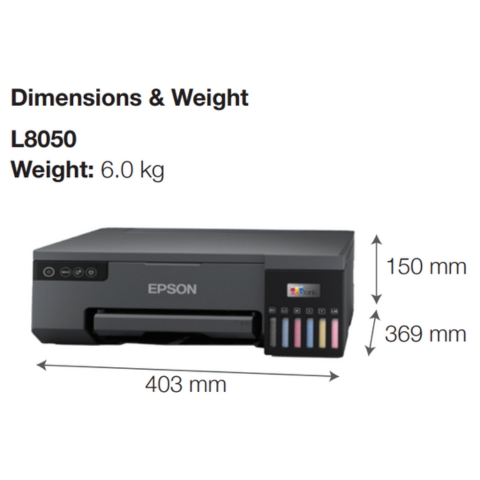 Máy In Phun Màu Epson EcoTank L8050 Wifi In Ảnh