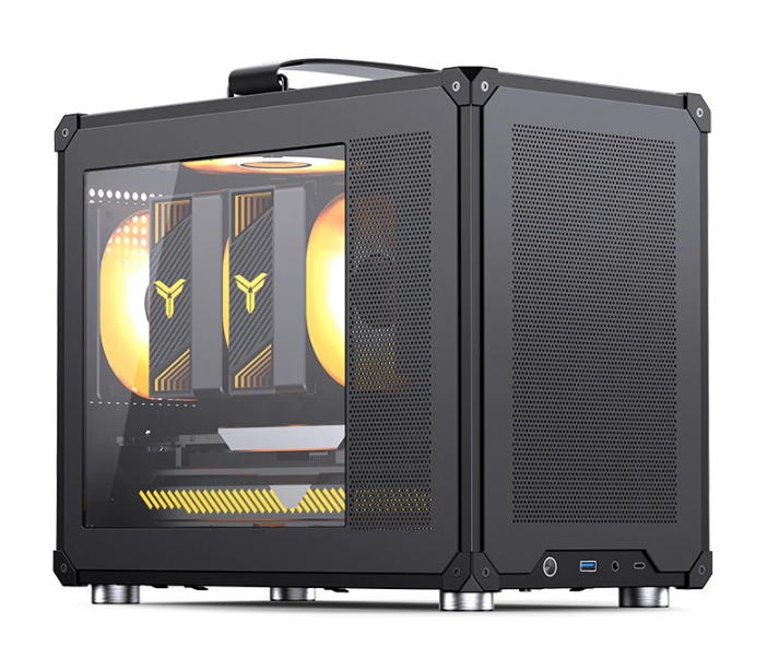 Vỏ Case Jonsbo C6 Max Black/White