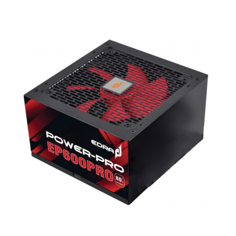 Nguồn EDRA EP600PRO (FAN 12cm, cable dẹt)