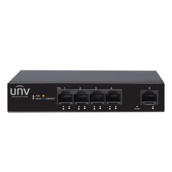 Switch UNV NSW2010-5GT-POE-IN 4 Cổng 1000Mbps