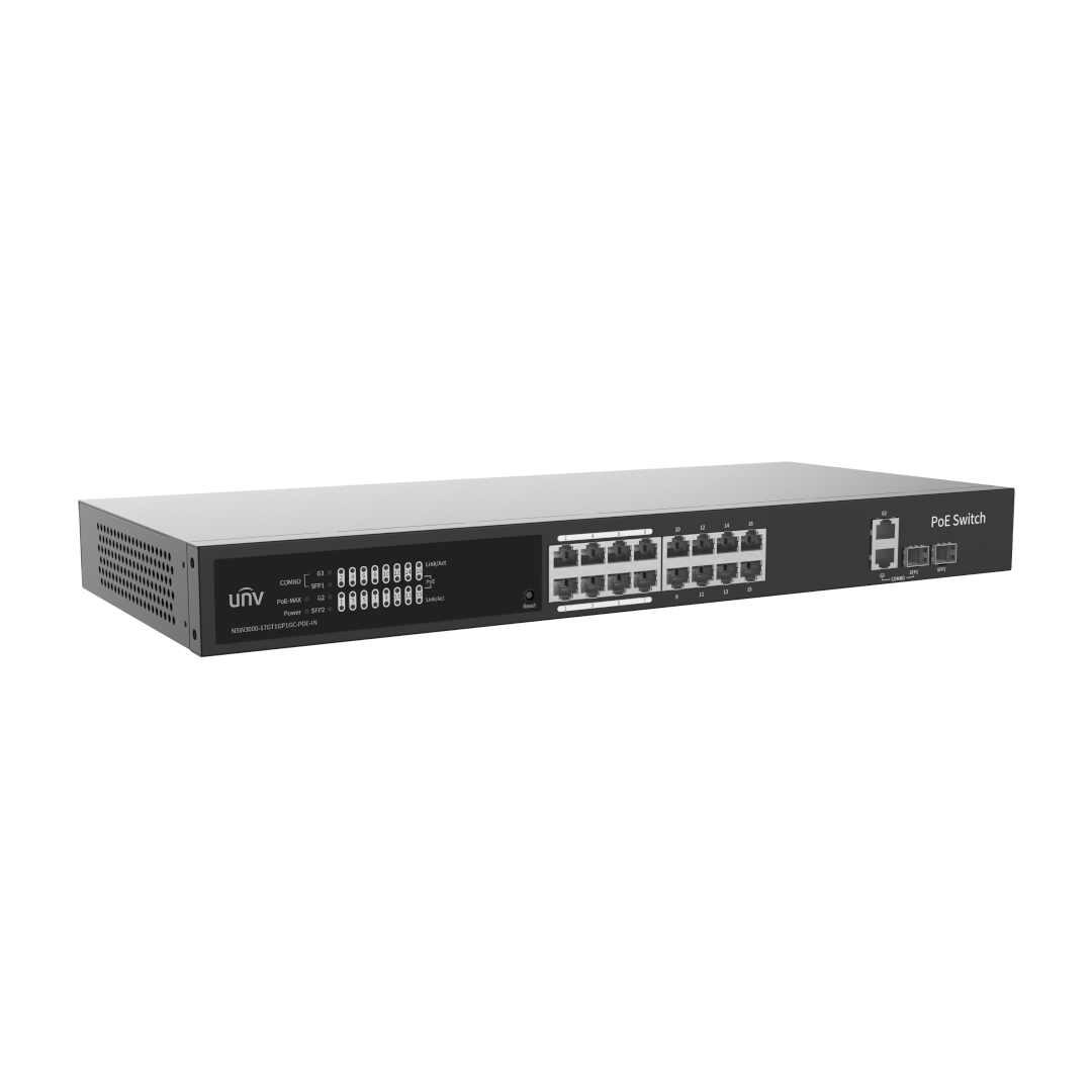Switch UNV NSW3000-17GT1GP1GC-LPOE-IN 16 PORT