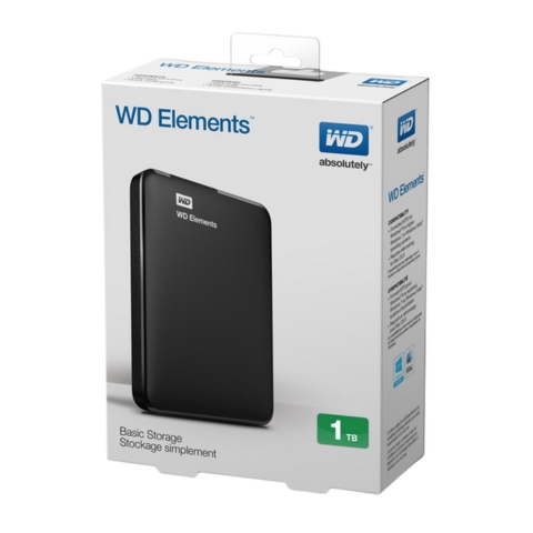 Ổ Cứng Di Động HDD 1TB WD Element 2.5” USB 3.0