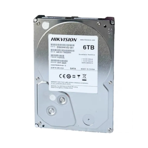 Ổ Cứng Giám Sát Hikvision HDD DS-60HKVS-VX1 6TB SATA 3 256MB 5400RPM