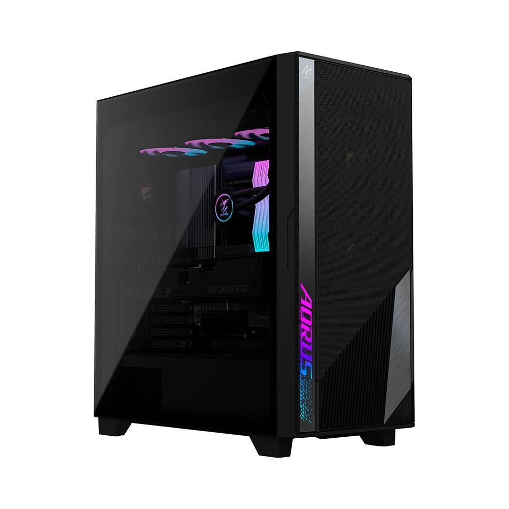 PC AI Gigabyte AI TOP 100 Z890 AT1I9N9-0005 (Ultra 9 285K, RTX 5090, RAM 128G D5, SSD 2TB, Thunderbolt 5)
