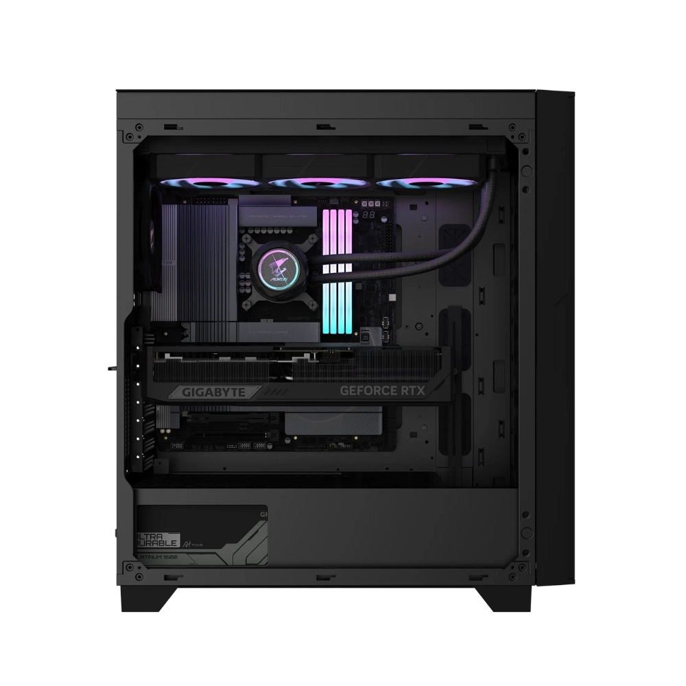 PC AI Gigabyte AI TOP 100 Z890 AT1I9N9-0005 (Ultra 9 285K, RTX 5090, RAM 128G D5, SSD 2TB, Thunderbolt 5)