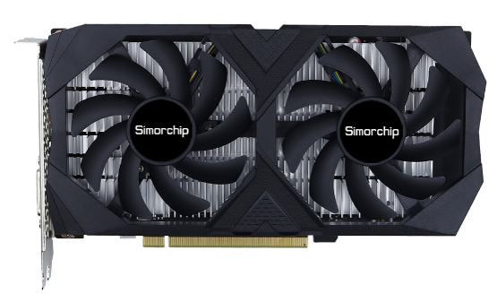 Card màn hình Simorchip RTX3050 6GB DDR6 SMCRTX30506GD6