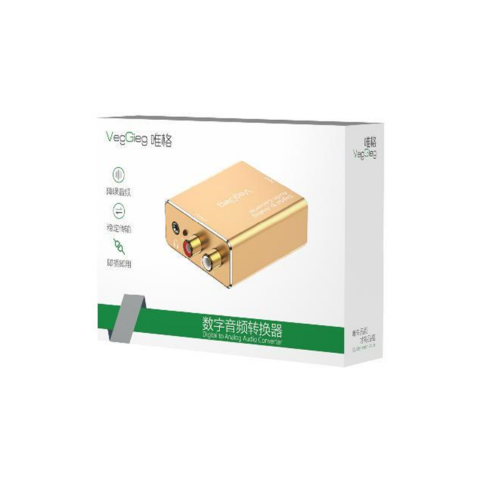 Bộ Chuyển Đổi Âm Thanh Kỹ Thuật Số Sang Quang Học Veggieg V-F101