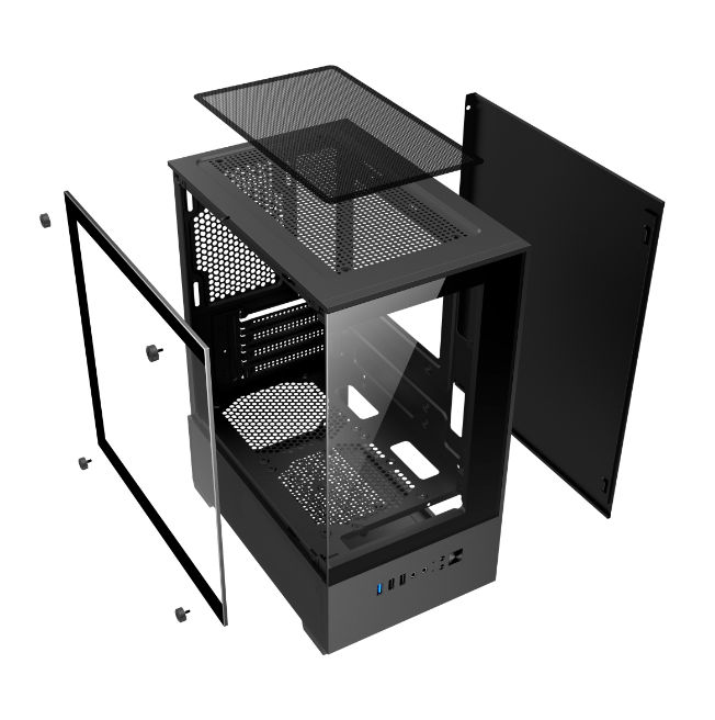 Case máy tính ECS1303 đen