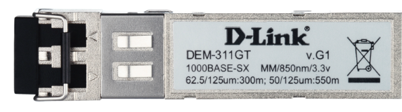 Bộ thu phát quang D-Link SFP 1 cổng Gigabit Multi-mode 550m DEM-311GT