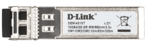 Bộ thu phát quang D-Link SFP+ 1 cổng 10G Multi-mode 300m DEM-431XT