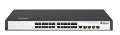 Bộ chuyển mạch Switch Managed 24 cổng Gigabit + 4 cổng SFP BDCOM S2500-24T4S.