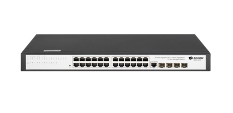 Thiết bị chuyển mạch Switch Managed L3-lite BDCOM S2500-24T4S
