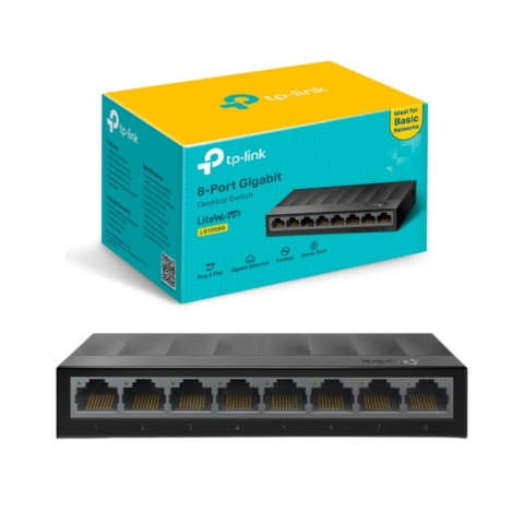 Switch Để Bàn TP-Link LS1008G 8 Cổng 10/100/1000Mbps