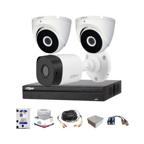 Trọn Bộ 3 Camera Dahua