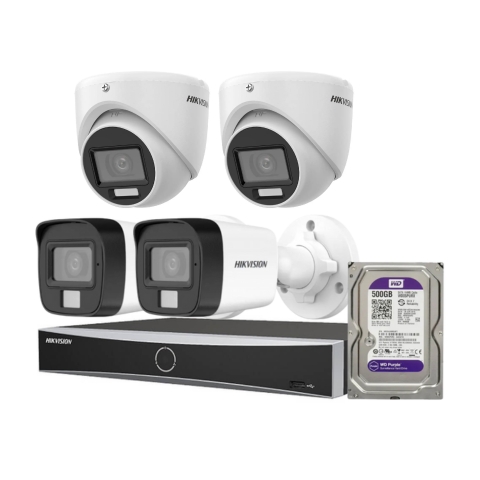 Trọn Gói Bộ 4 Camera Analog Hikvision 2MP Lắp Đặt Tận Nơi TPHCM