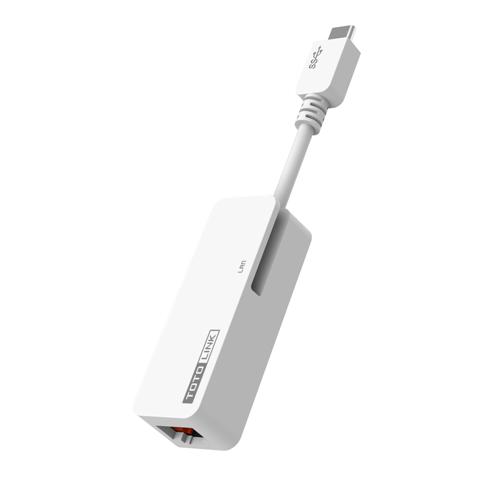 Bộ chuyển đổi USB Type-C sang Ethernet Totolink U1000C RJ45 Gigabit