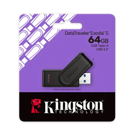 USB 64GB Kingston DataTraveler Exodia S