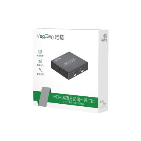 Bộ Chia HDMI 1 Ra 2 Veggieg V-HD06