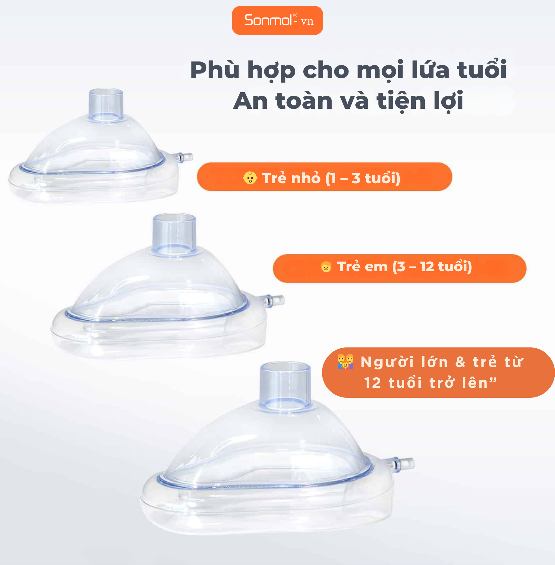 Dụng cụ sơ cứu hóc dị vật Sonmol Model CPR - thủ công | Bảo hành 12 tháng - Lỗi 1 đổi 1
