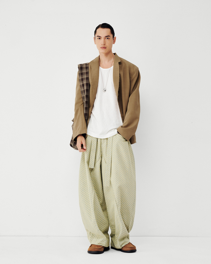 Viken Denim Pants Green