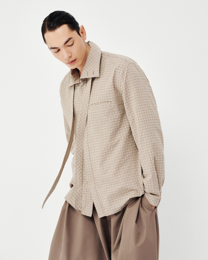 Lino Shirt Brown