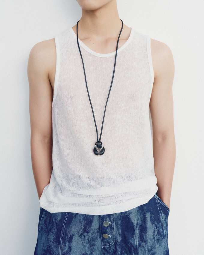 Esh Tank Top SS White
