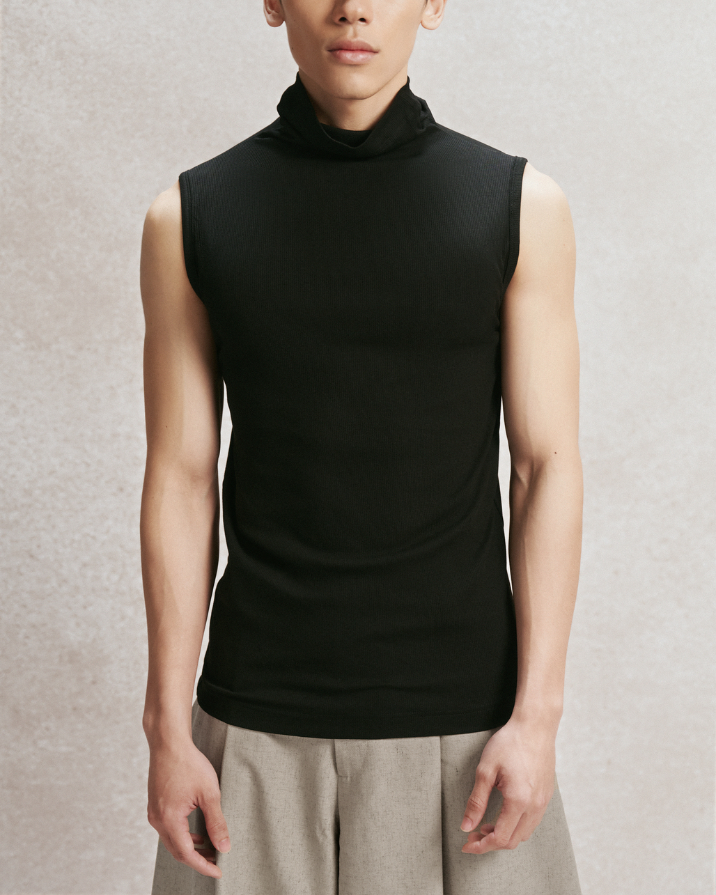 Thom Turtle Tank Top Black