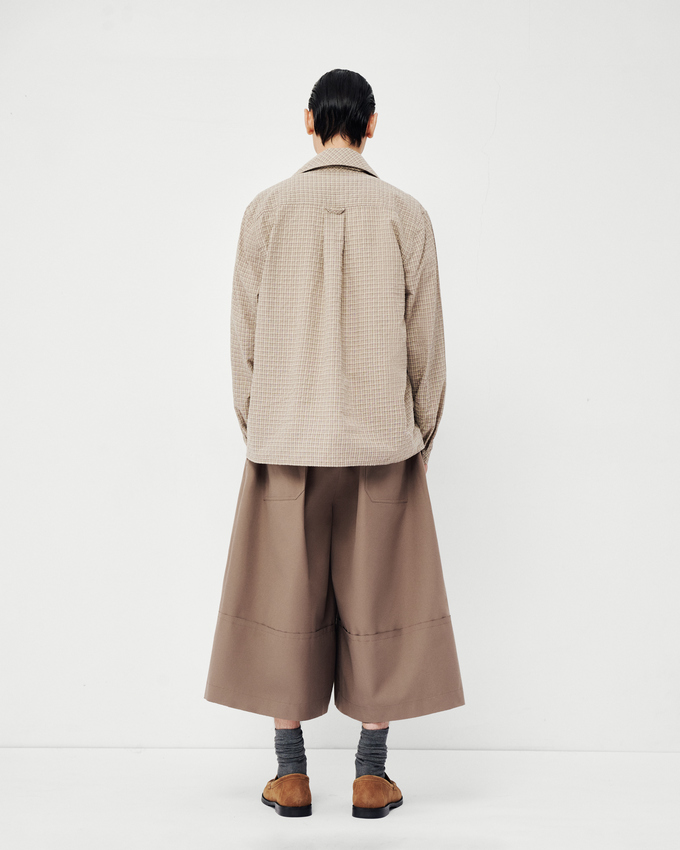 Lino Shirt Brown