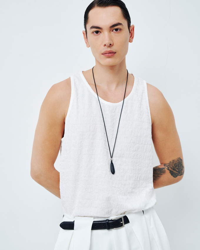 Lou Tank Top White