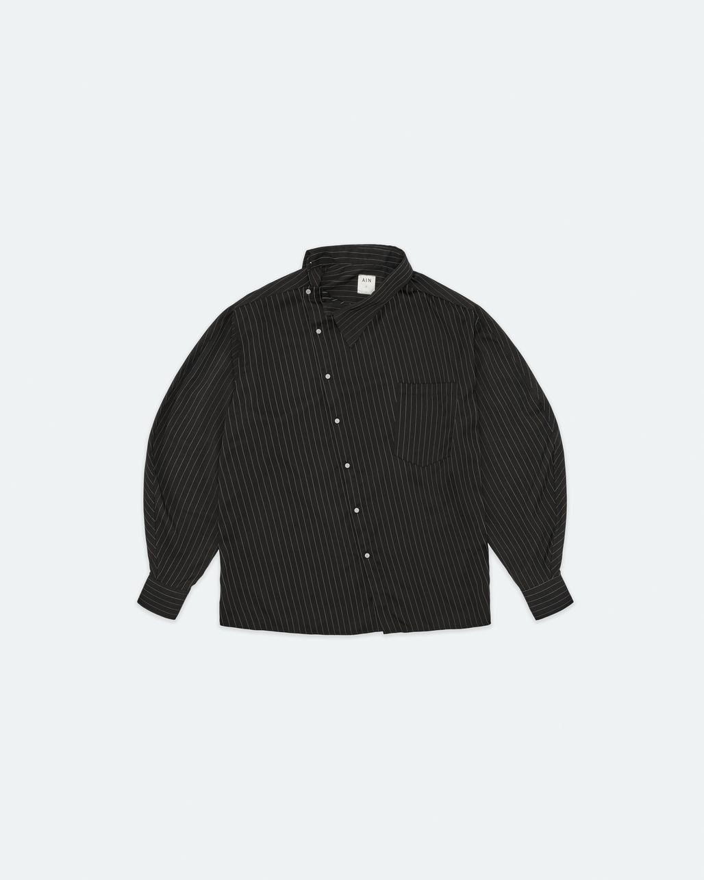 Larris Shirt Black Stripes