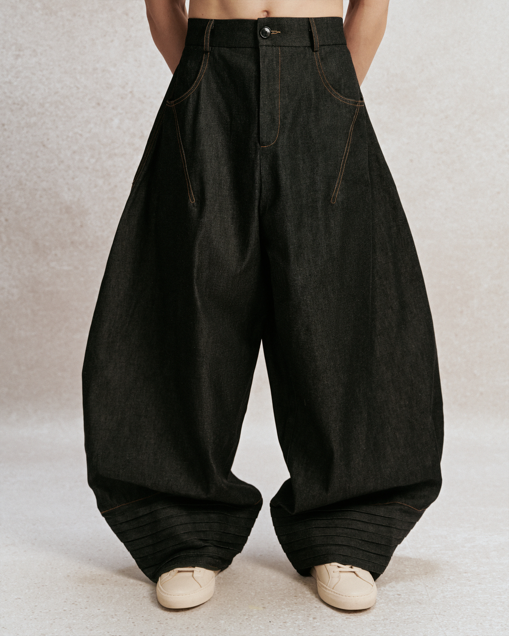 Plate Pants Denim