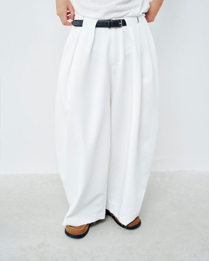 Denison Pants White