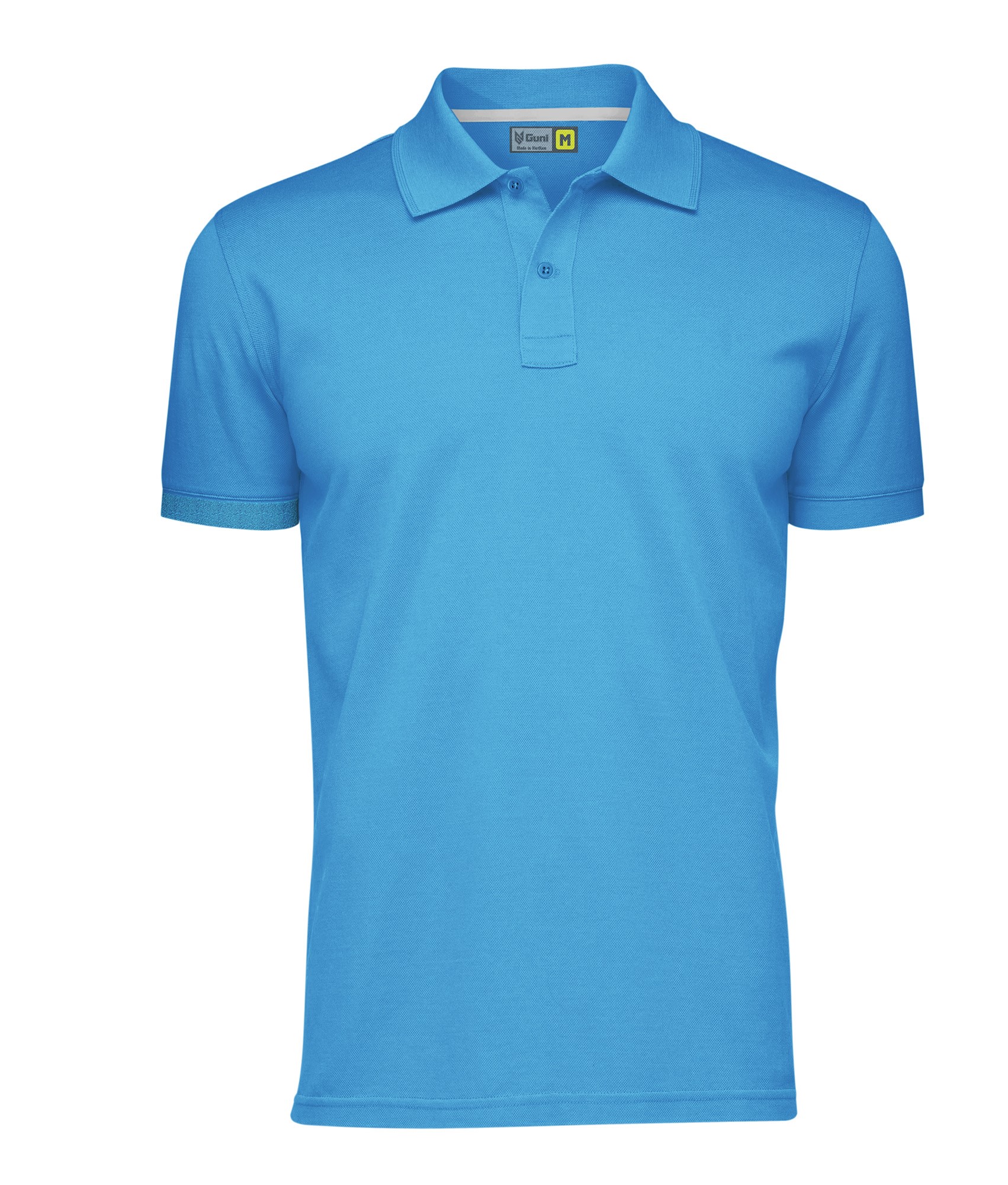 Áo Polo Guni Basic CSM 07 Xanh Ya