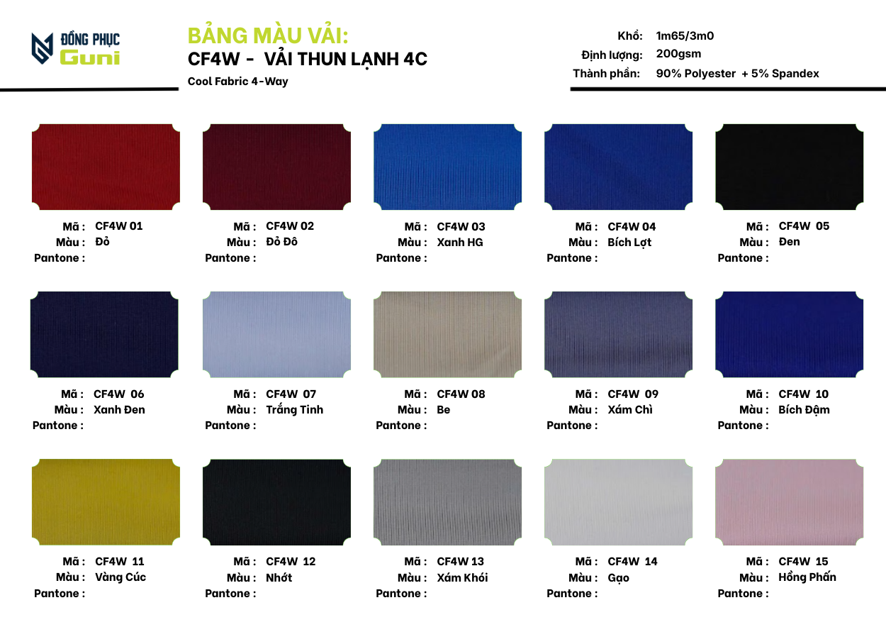 Áo Polo Guni Basic CF4W  14 Gạo