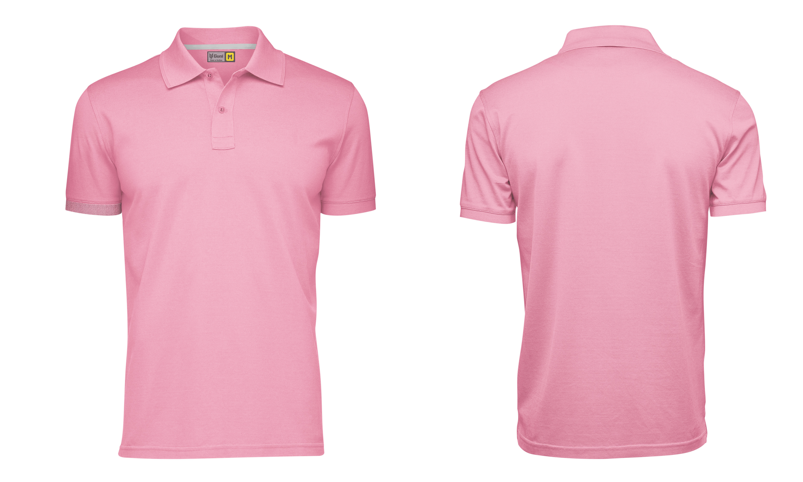 Áo Polo Guni Basic CSM 01 Hồng Phấn