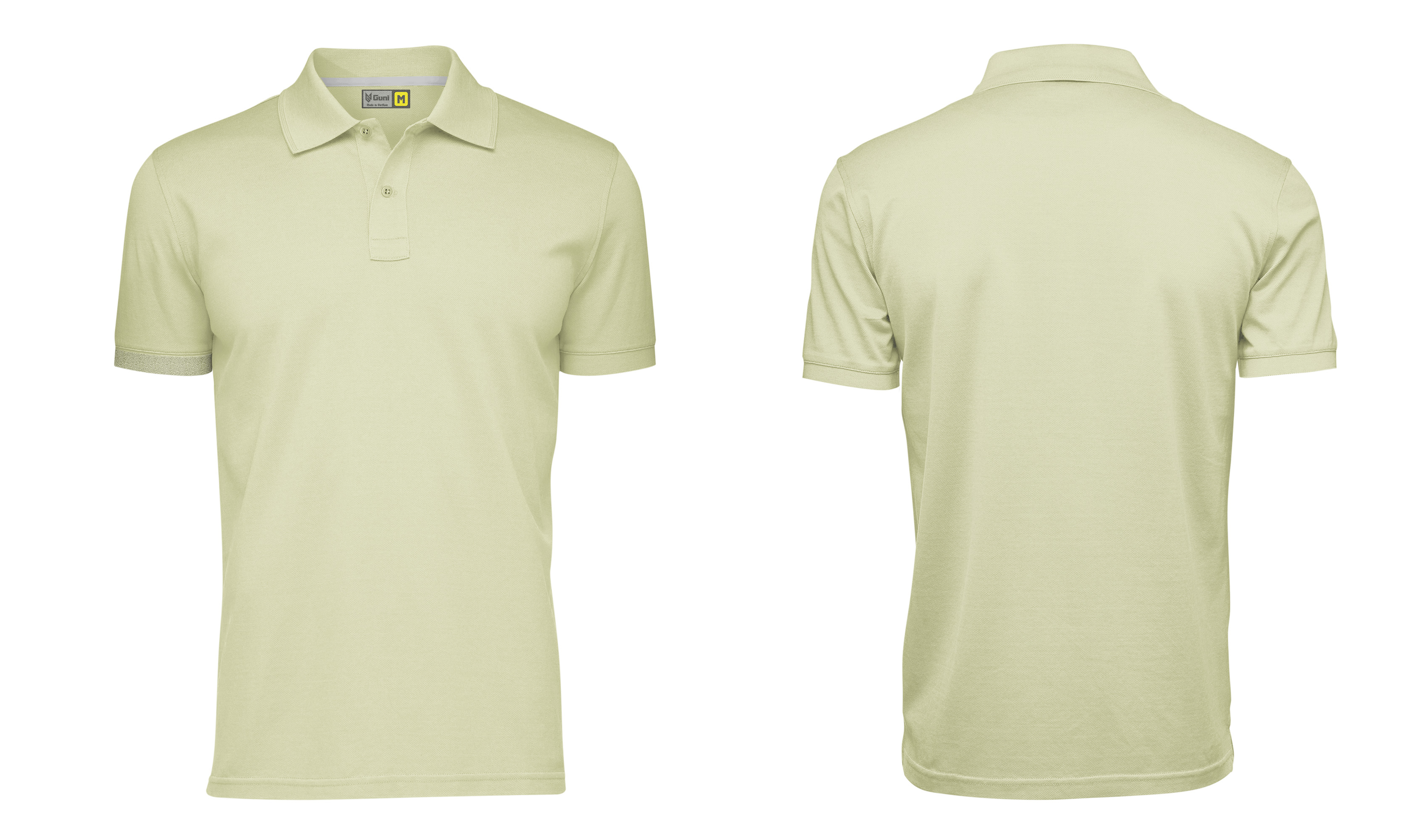 Áo Polo Guni Basic CSM 02 Be Lợt