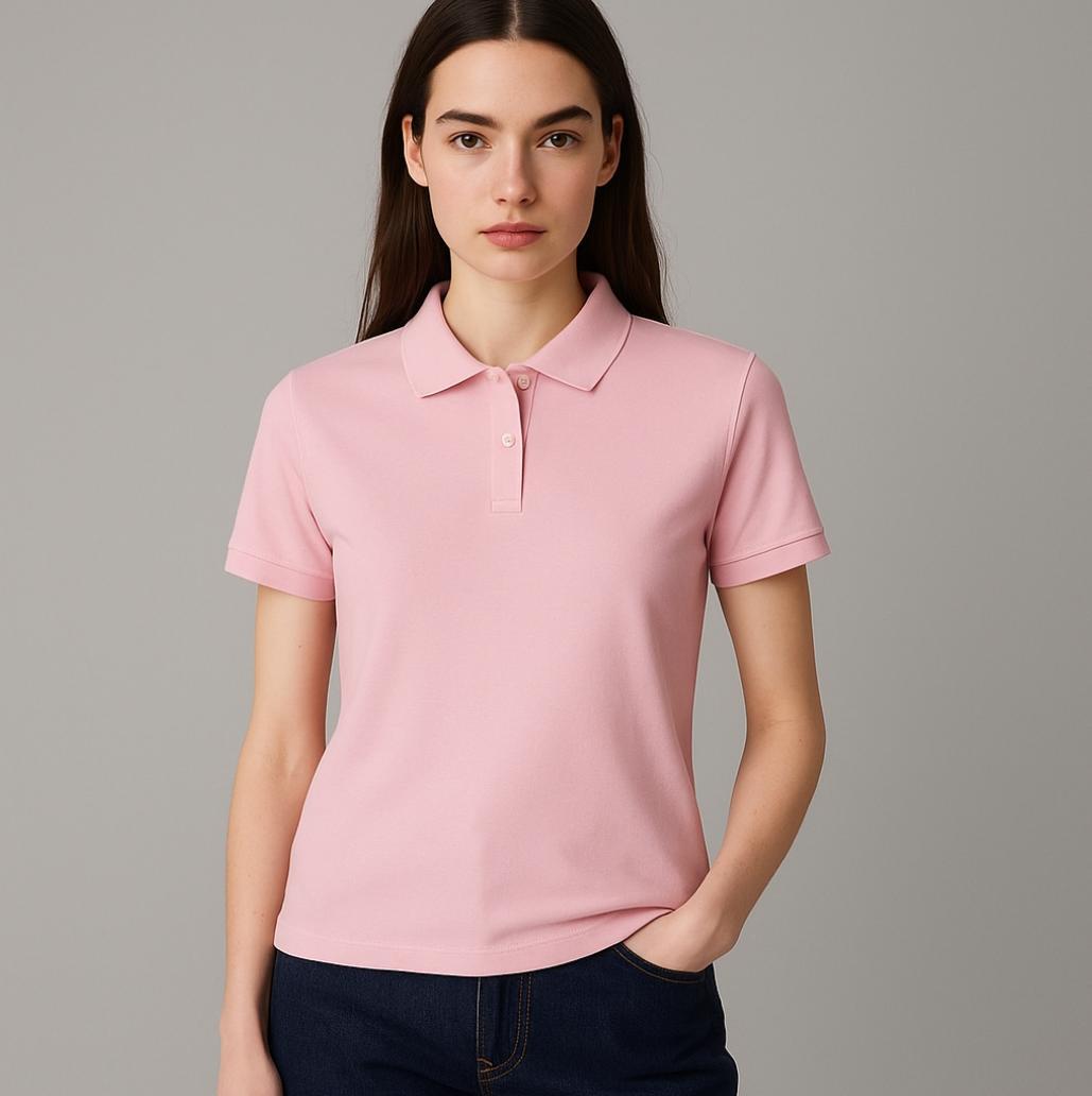 Mẫu Áo Polo Nữ Form Regular Fit