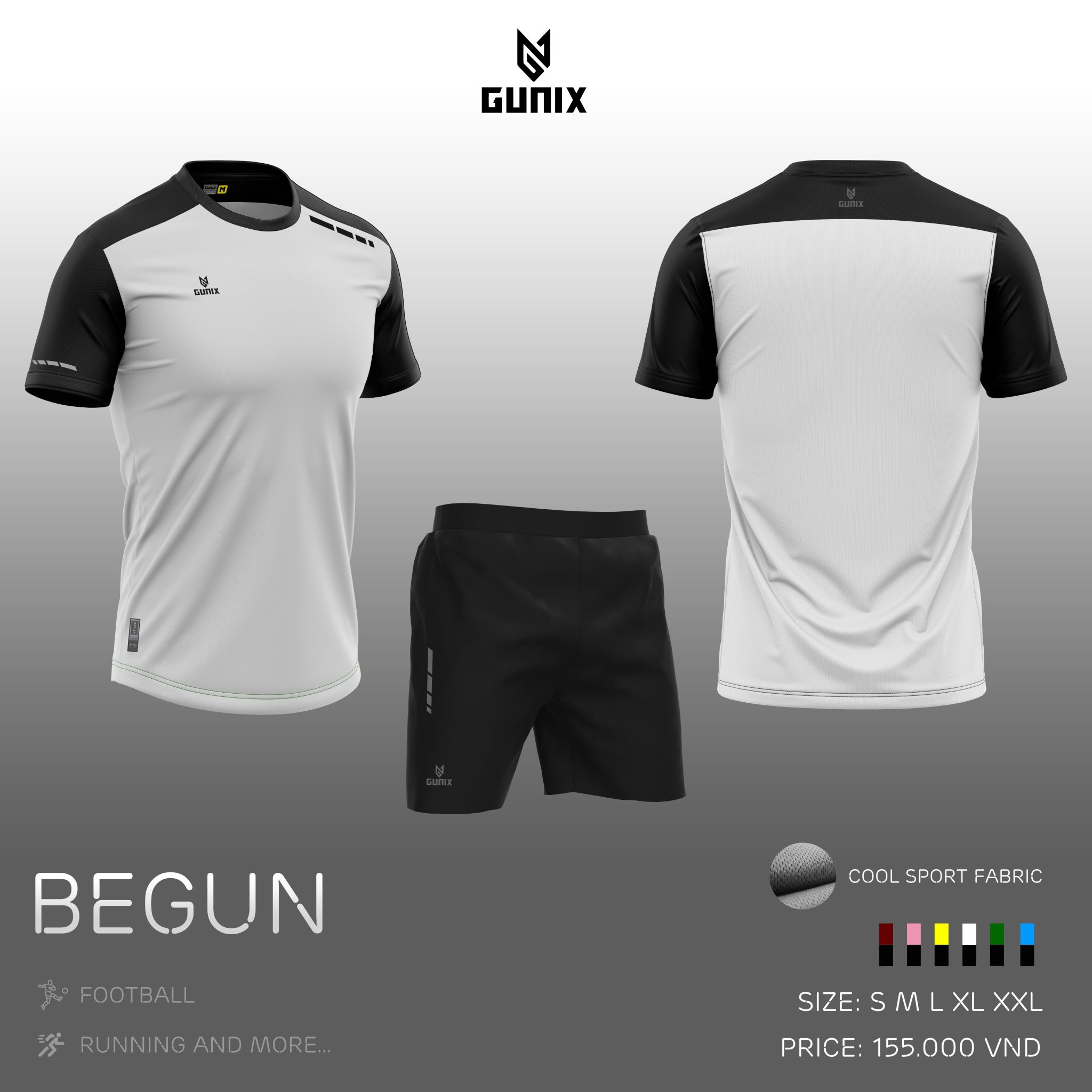 Áo Đá Bóng GuniX Begun