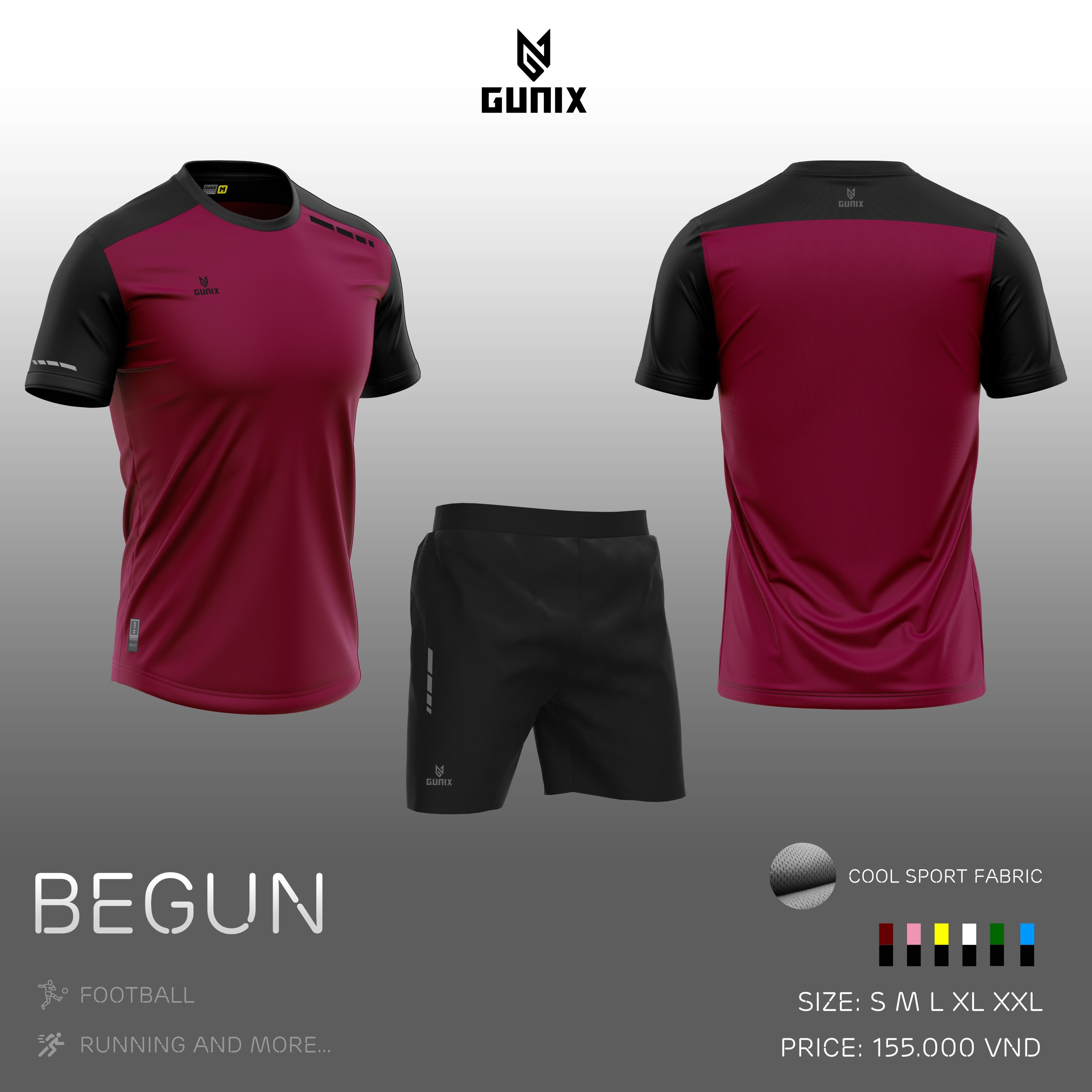 Áo Đá Bóng GuniX Begun