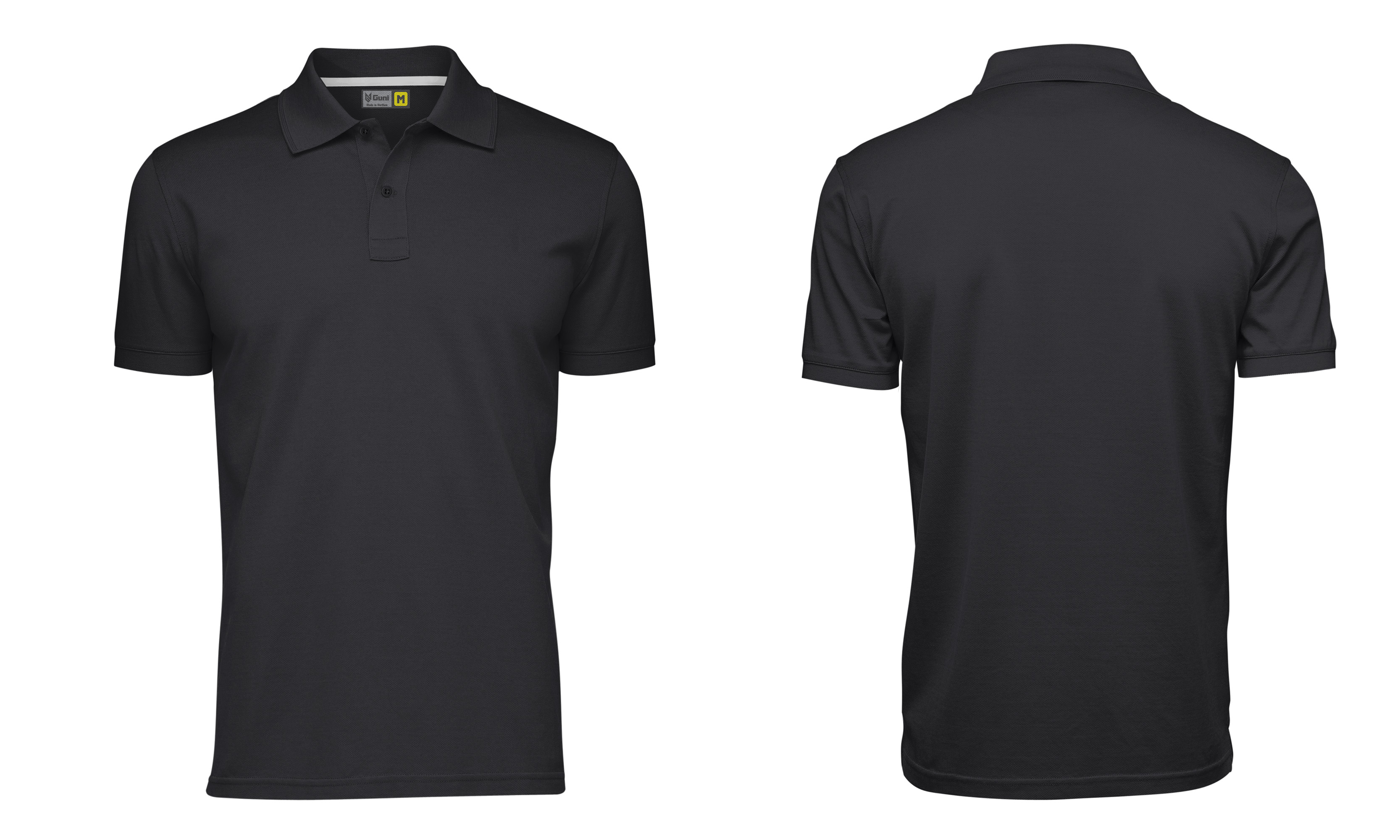 Áo Polo Guni Basic MSSF 18 Xanh Đen