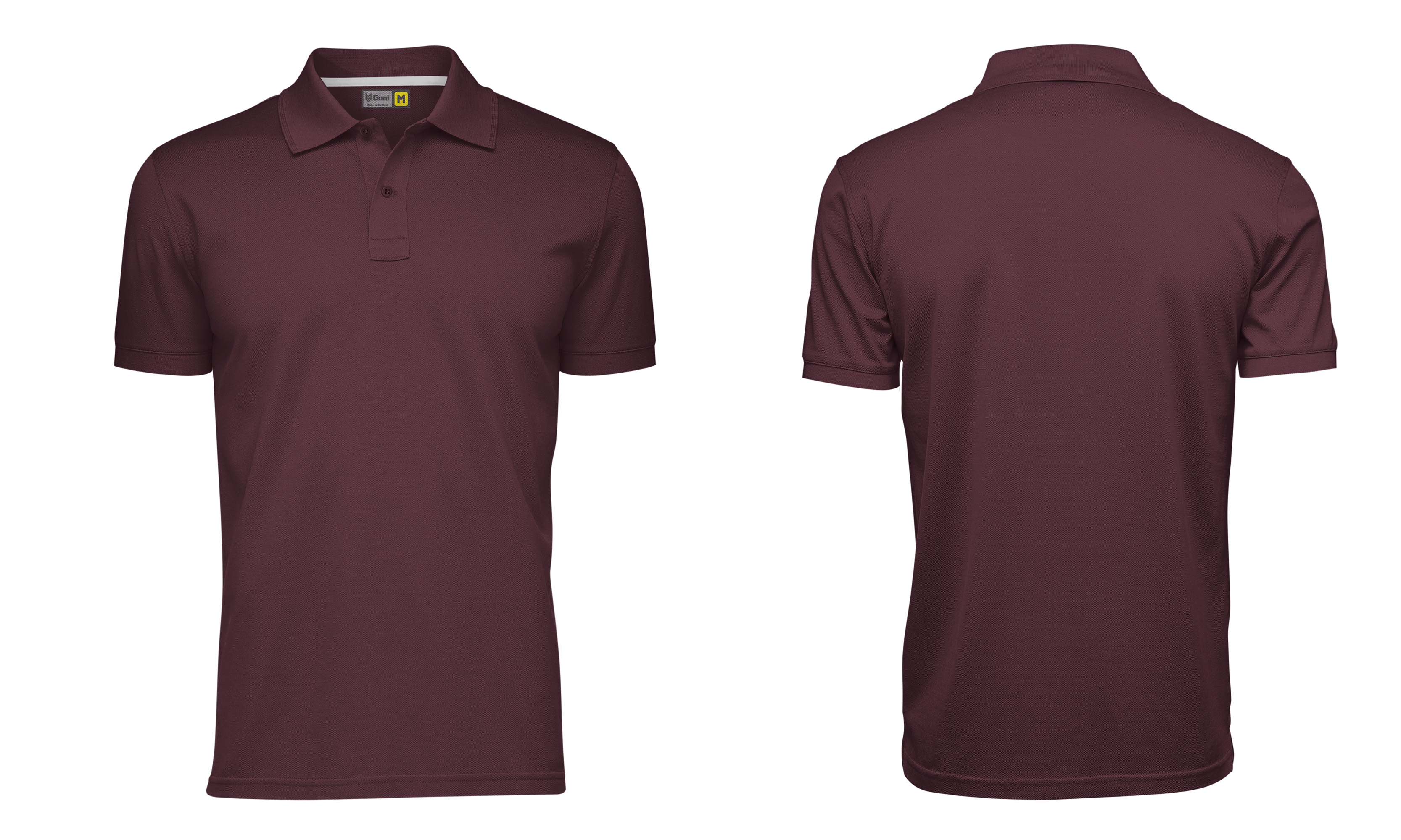 Áo Polo Guni Basic CSPL 08 Đỏ Đậm