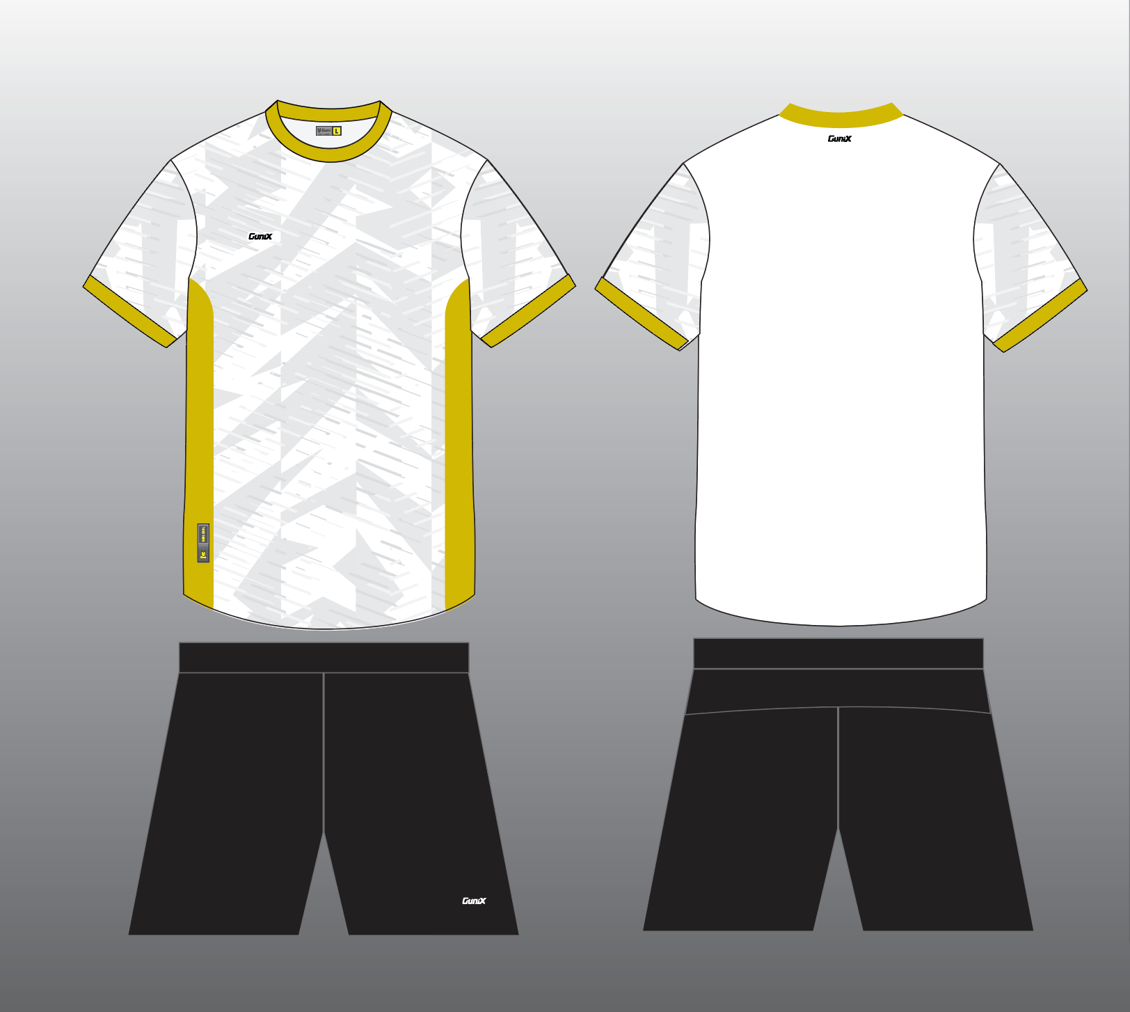 Áo Đá Bóng Thiết Kế Gunix - 007