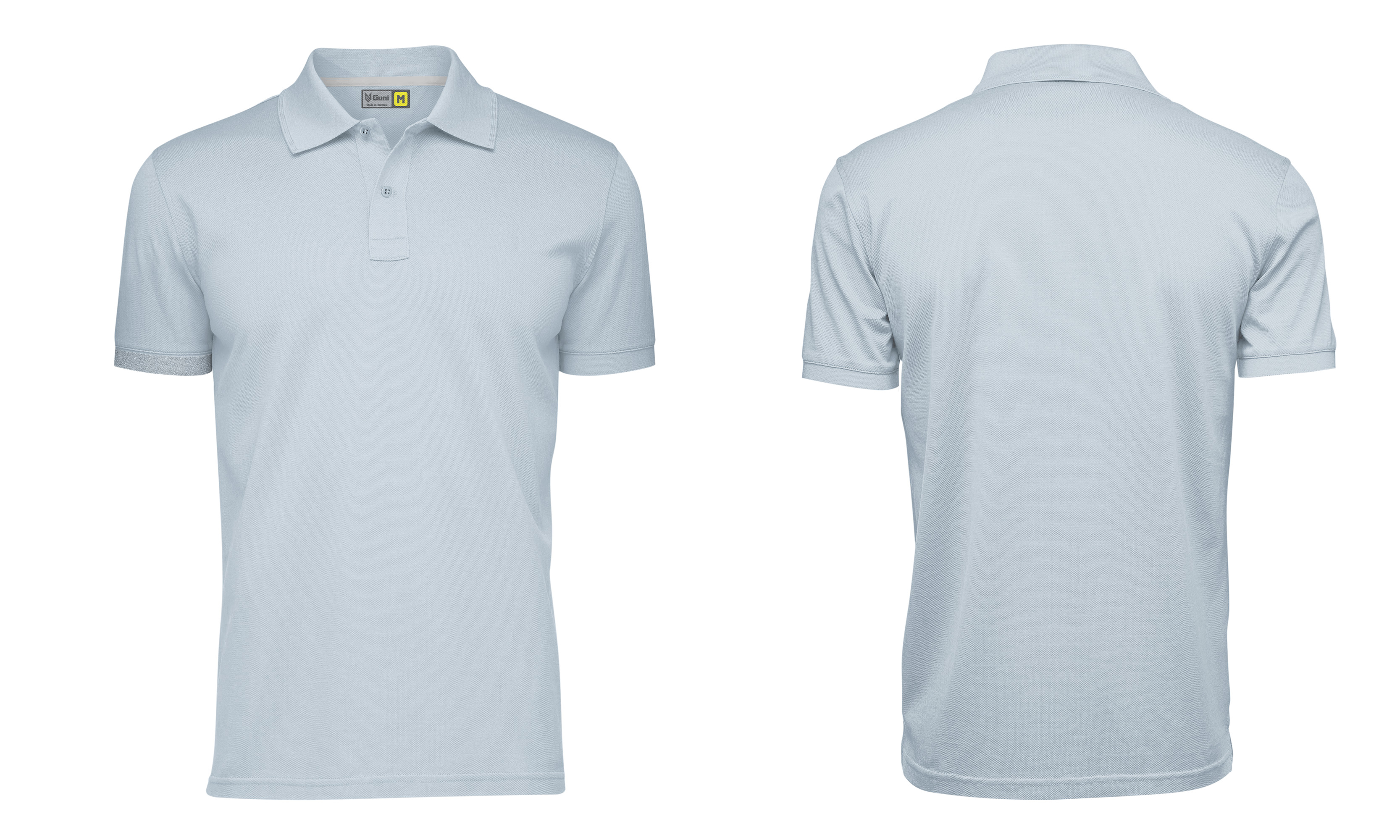 Áo Polo Guni Baisic MSSF 02 Trắng