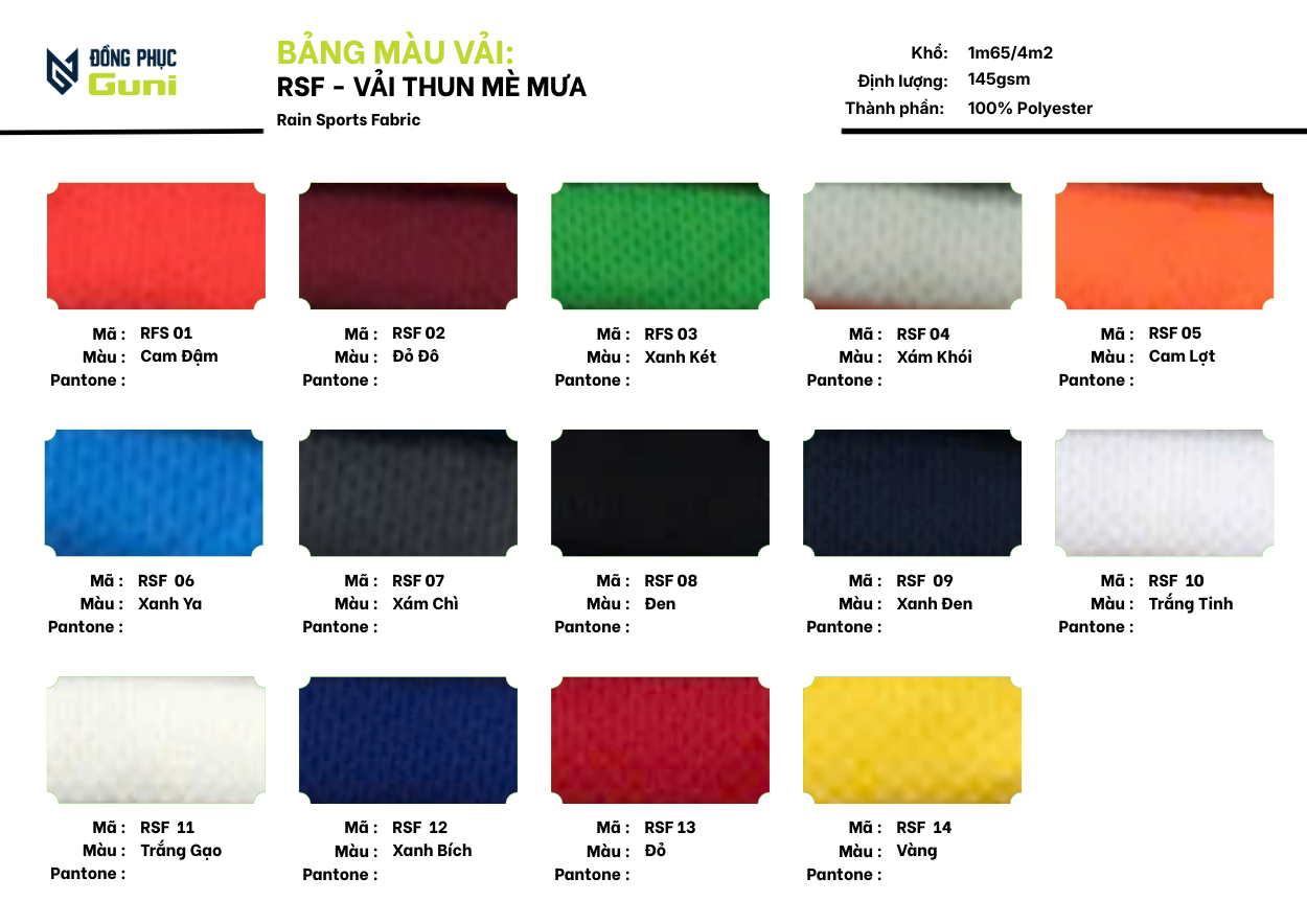 Áo PoLo Guni Basic RSF 04 Xám Khói