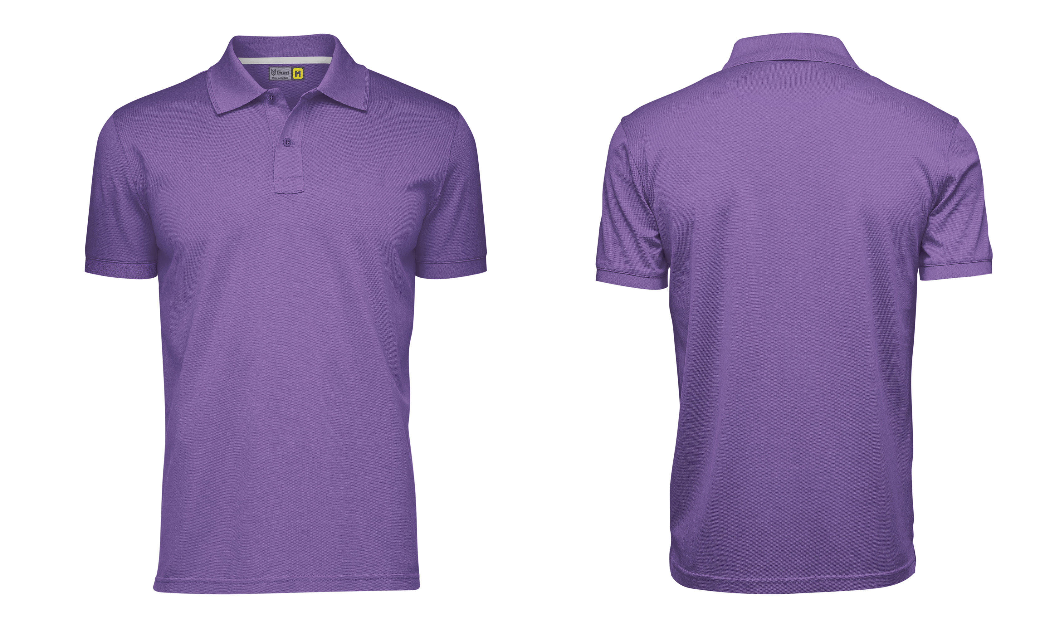 Áo Polo Guni Basic CSPL 41 Tím Cà